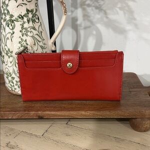 HOBO Vibrant Red Women's Wallet